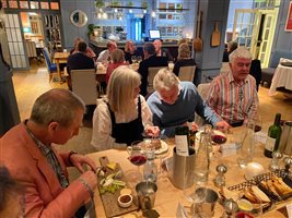 Dinner at The George